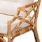 Baxton Studio Sonia Modern and Contemporary Natural Finished Rattan Armchair 185-11879-Zoro - alternate 7